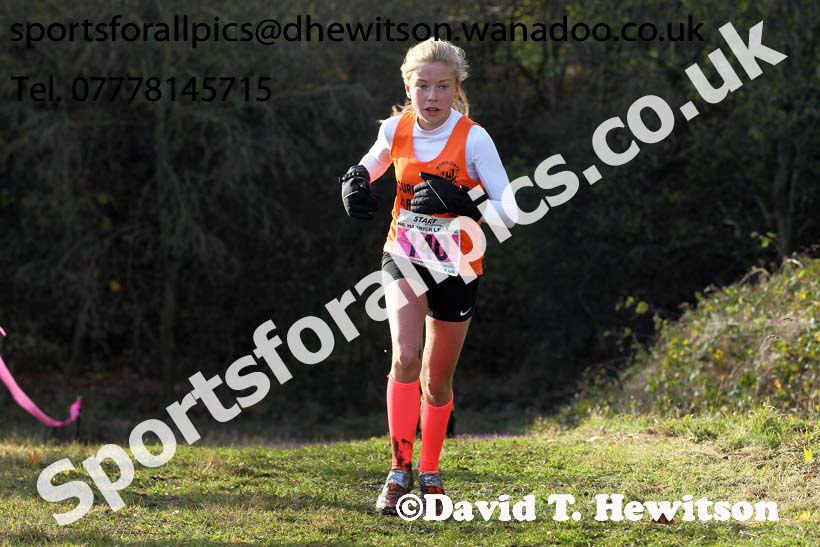Girls under-13s Start Fitness HEHL, Aykley Heads, Durham. Photo: David T. Hewitson/Sports for All Pics